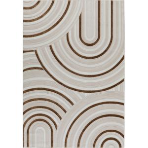 Alfombra interior/exterior arco - beige - 160x230