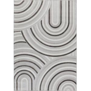 Alfombra interior/exterior arco - gris - 200x280