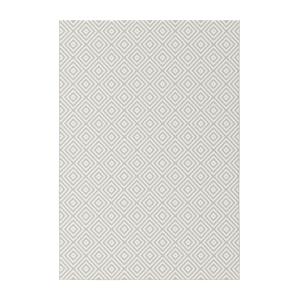 Alfombra interior-exterior gris 80 x 150  cm