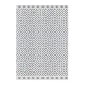 Alfombra interior-exterior gris 80 x 200  cm