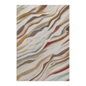 Alfombra interior exterior vintage con relieve 120x170