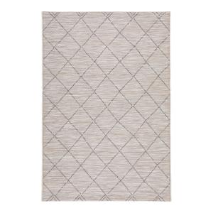 Alfombra interior y exterior beige 120 x 170  cm