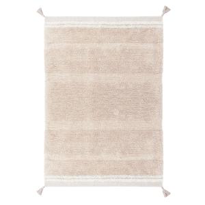 Alfombra lavable bloom rosa 200 x 140 cm
