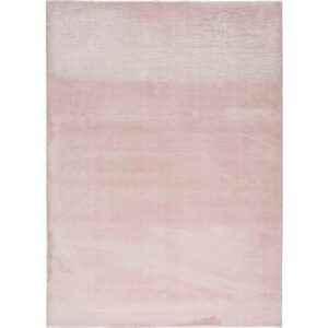 Alfombra lisa en rosa 120X170 cm