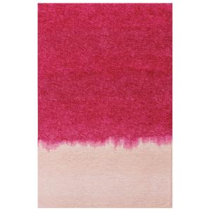 Alfombra moderna de tejido plano rosa 170x240 cm
