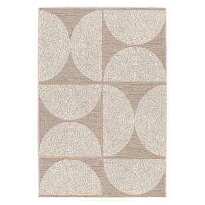 Alfombra para interior y exterior aspecto sisal 160 x 230 cm