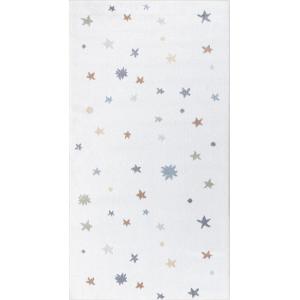 Alfombra para niños lavable multicolor/beige 80x150