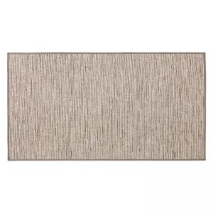 Alfombra rectangular de polipropileno de 80x150 cm en tierra