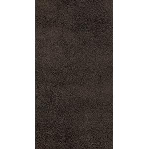 Alfombra shaggy moderna marrón oscuro 80x150