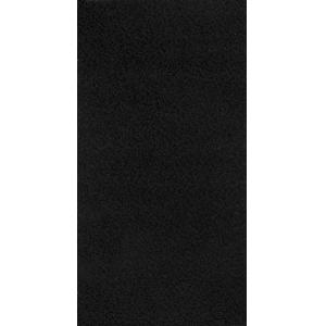 Alfombra shaggy moderna negro 80x150