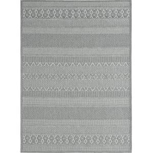Alfombra terrazas exteriores cocina intemperie, gris, 140 x…