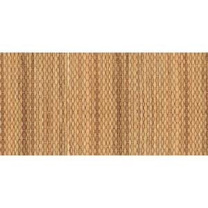 Alfombra vinílica imitación bambú trenzado 97x48cm