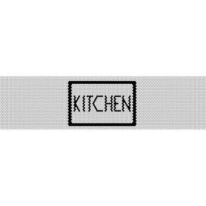 Alfombra vinílica kitchen 250x64cm