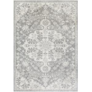 Alfombra vintage oriental gris 160x220