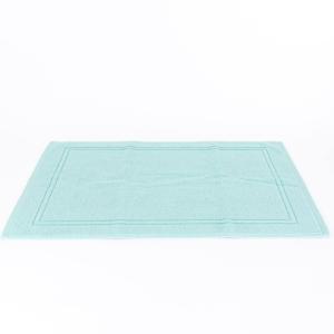 Alfombrilla de baño 700 gr/m2 color azul turquesa 50x70 cm