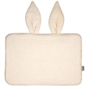 Almohada de lino extraplana conejo