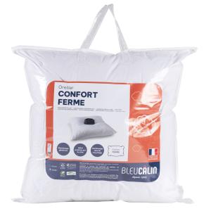Almohada firme de poliéster reciclado blanco 60x60 cm