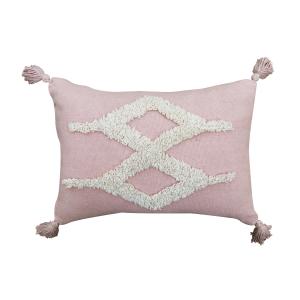 Almohada infantil, funda de algodón lavable 25x35 cm - rosa…