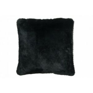 Almohadón bonito poliéster negro 45x45 cm