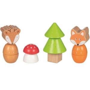 Amigos del bosque para enroscar