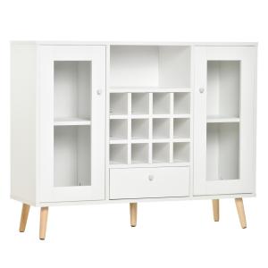 Aparador 100x33x80 cm blanco