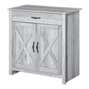 Aparador de cocina 80x39.7x80 cm gris