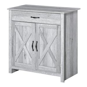 Aparador de cocina gris 80 x 39.7 x 80 cm