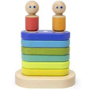 Apilable magnético de madera 11 piezas