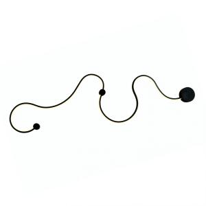 Aplique aluminio  122 cm