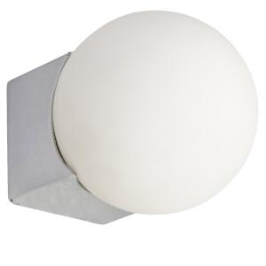 Aplique baño metal-cristal led 3w 6000k