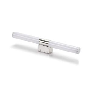 Aplique baño pvc cromo-blanco led 11w 4000k