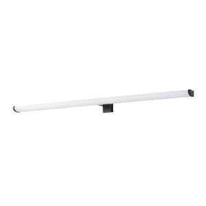 Aplique baño pvc negro led 11w 4000k