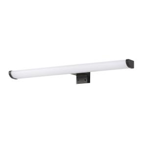 Aplique baño pvc negro led 7w 4000k