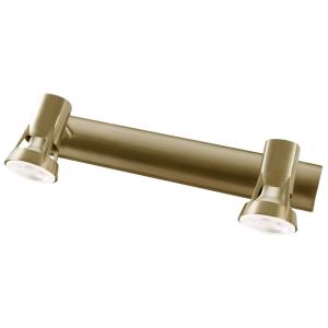 Aplique con 2 focos orientables acabado bronce, uso techo o…