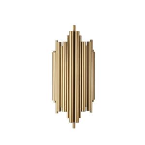 Aplique de metal dorado h50 cm