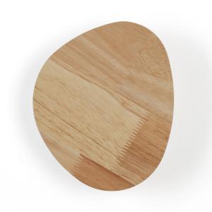 Aplique de pared de madera interior led 12w luz trasera