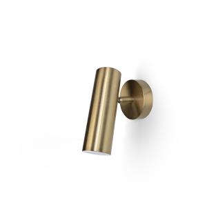 Aplique de pared en bronce mate