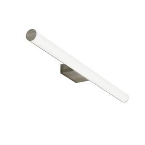 Aplique de pared LED para baño 18W en color plata