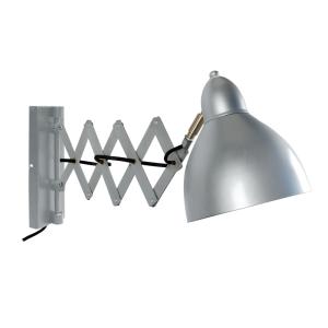 Aplique de pared  tosel ,metal,aluminio ,a20xd16,5xp60cm