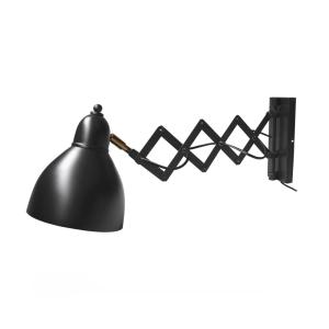 Aplique de pared  tosel ,metal,antracita,a20xd16,5xp60cm