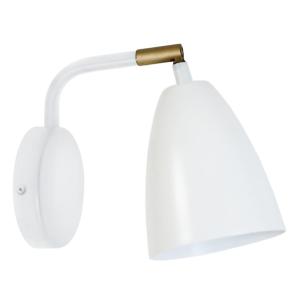 Aplique de pared  tosel ,metal,blanco ,a15xd10xp19cm