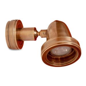 Aplique en latón dorado
