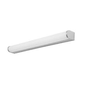 Aplique led ip44 11,5w blanco cálido 3000k plata