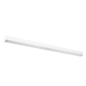 Aplique lineal en aluminio, blanco l: 118cm