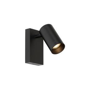 Aplique moderno negro regulable interruptor