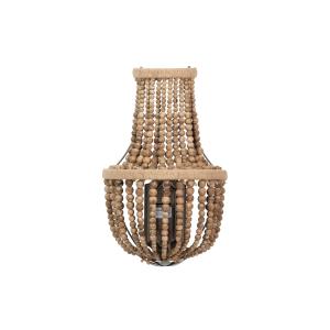 Aplique natural de metal 30x17x48cm