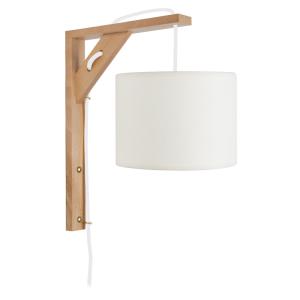 Aplique tosel ,madera,natural,a 16xd26x p 30cm