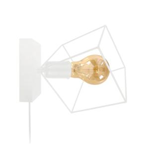 Aplique tosel ,metal,blanco,a37xd35xp35cm