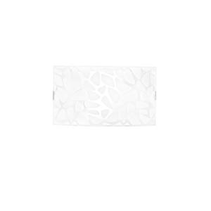 Applique de vidrio con decoración con piedras y ganchos cro…
