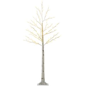 Árbol de luces 20x20x150 cm blanco